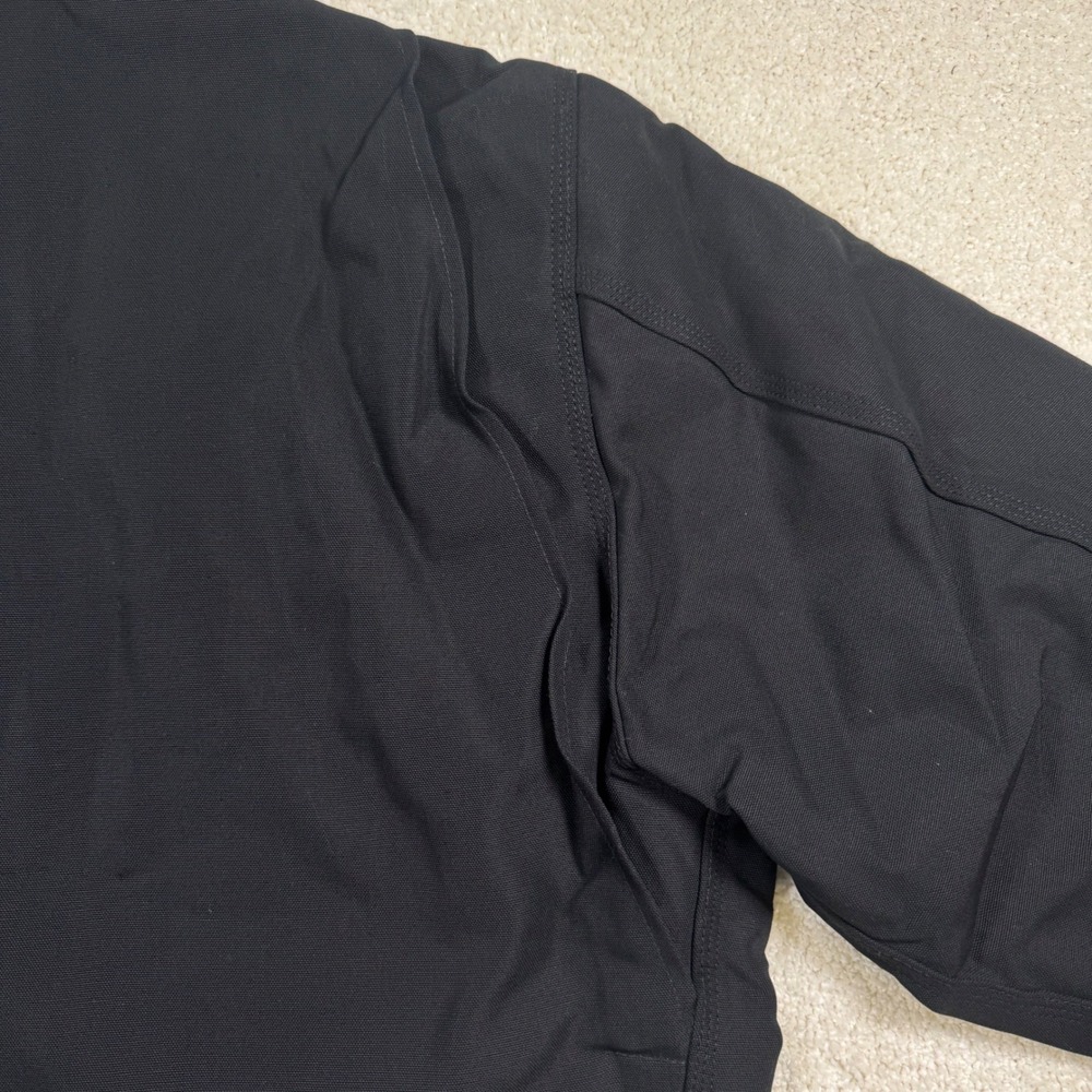 Carhartt J001 Detroit Jacket 3XL Mens Black Duck Canvas Blanket Lined USA Made - Picture 11 of 12